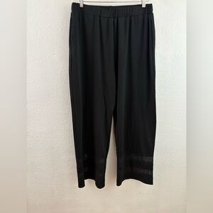 Adore black pull on mesh hen pants size 2XL